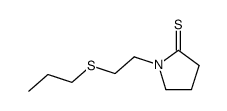 2-Pyrrolidinethione,1-[2-(propylthio)ethyl]- picture