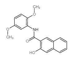 N-(2,5-Dimethoxyphenyl)-3-hydroxy-2-naphthamide structure