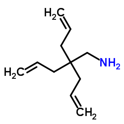 2,2-Diallylpent-4-en-1-amine Structure