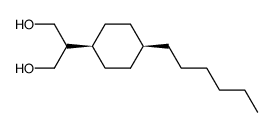 2-(4-Hexyl-cyclohexyl)-propane-1,3-diol Structure