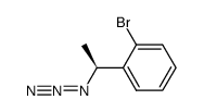 (S)-1-(1-azidoethyl)-2-bromobenzene结构式