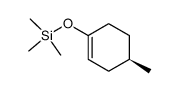 (R)-(4-Methylcyclohexen-1-enyloxy)trimethylsilane Structure