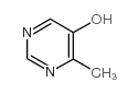 5-Hydroxy-4-methylpyrimidine structure