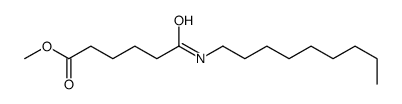 methyl 6-(nonylamino)-6-oxohexanoate Structure