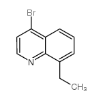 4-Bromo-8-ethylquinoline structure