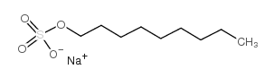 SODIUM N-NONYL SULFATE structure