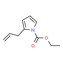 1H-Pyrrole-1-carboxylic acid,2-(2-propenyl)-,ethyl ester (9CI)结构式