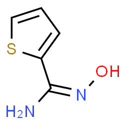 N-Hydroxy-2-Thiophenecarboximidamide Structure