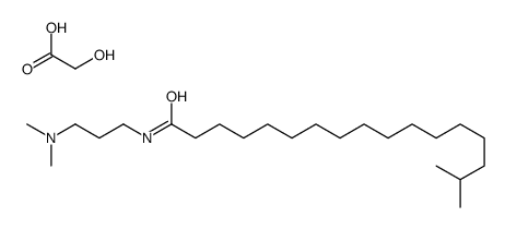 ISOSTEARAMIDOPROPYL DIMETHYLAMINE GLYCOLATE structure