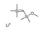 lithium,methoxy-dimethyl-(trimethylsilylmethyl)silane Structure