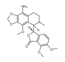 9-amino-α-noscapine Structure