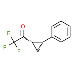 Ethanone, 2,2,2-trifluoro-1-(2-phenylcyclopropyl)-, (1S-cis)- (9CI) picture