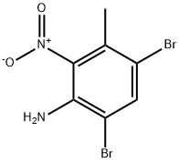 4,6-Dibromo-3-methyl-2-nitroaniline structure