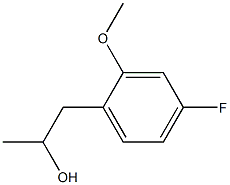 1-(4-fluoro-2-methoxyphenyl)propan-2-ol Structure