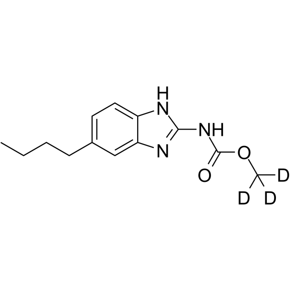 Parbendazole-d3 Structure