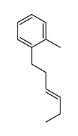 1-hex-3-enyl-2-methylbenzene结构式