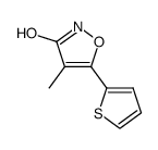 4-methyl-5-(thien-2-yl)isoxazol-3-ol Structure