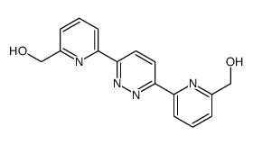 [6-[6-[6-(hydroxymethyl)pyridin-2-yl]pyridazin-3-yl]pyridin-2-yl]methanol Structure