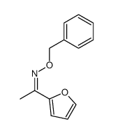 (Z)-1-(furan-2-yl)ethanone O-benzyloxime Structure