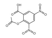 3.5-Dinitro-aspirin Structure