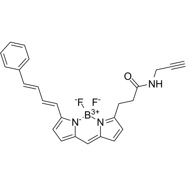 BDP 581/591 alkyne结构式