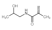 N-(2-羟丙基)甲基丙烯酰胺结构式