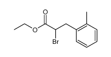 Ehyl 2-Bromo-3-(2-tolyl)propionate结构式