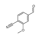 4-甲酰-2-甲氧基苯腈结构式