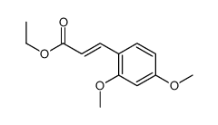 (E)-3-(2,4-二甲氧基苯基)丙烯酸乙酯图片