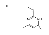 4,4,6-trimethyl-2-methylsulfanyl-1H-pyrimidine,hydroiodide Structure