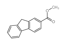 9H-Fluorene-2-carboxylicacid, methyl ester structure