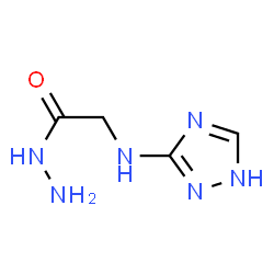 Glycine,N-s-triazol-3-yl-,hydrazide (8CI)结构式