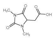 (1,3-DIMETHYL-2,5-DIOXO-IMIDAZOLIDIN-4-YL)-ACETIC ACID Structure