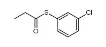 m-chlorophenyl thiolmethylacetate结构式