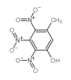 5-methyl-2,3,4-trinitro-phenol Structure