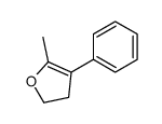 5-methyl-4-phenyl-2,3-dihydrofuran结构式