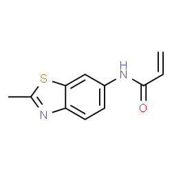 2-Propenamide,N-(2-methyl-6-benzothiazolyl)-(9CI)结构式