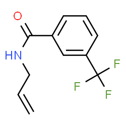 N-ALLYL-3-TRIFLUOROMETHYL-BENZAMIDE结构式