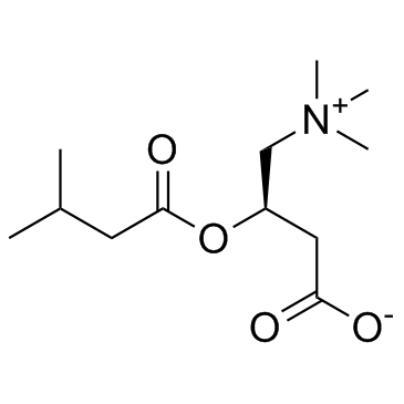 Isovalerylcarnitine Structure