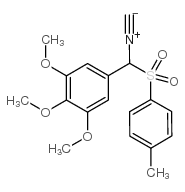 α-甲苯磺酰-(3,4,5-三甲氧基l苄基)异丁酯结构式