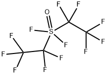 sulfur, difluorooxobis(penta-fluoroethyl) Structure