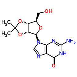 2',3'-O-Isopropylideneguanosine Structure