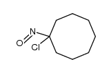 1-chloro-1-nitrosocyclooctane结构式