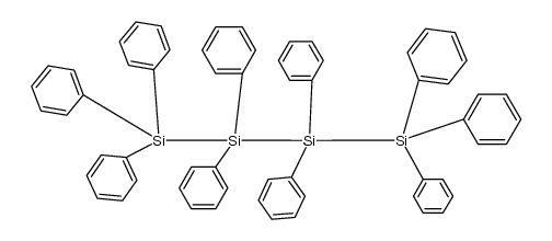 decaphenyl-tetrasilane结构式