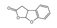 3,3a,8a-trihydrobenzo[b]furano[3,2-d]furan-2-one结构式