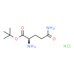 H-D-Gln-OtBu.HCl structure