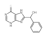 6H-Purine-6-thione,1,9-dihydro-8-(hydroxyphenylmethyl)- picture