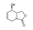 (8R,8aS)-8-hydroxy-8,8a-dihydro-1H-oxazolo[3,4-a]pyridin-3(5H)-one Structure