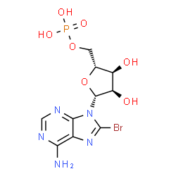 poly 8-bromoadenylic acid Structure