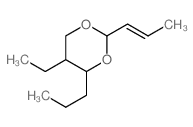 5-ethyl-2-[(E)-prop-1-enyl]-4-propyl-1,3-dioxane picture